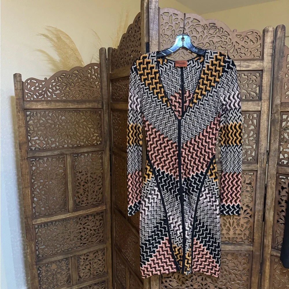 Missoni Chevron Dress S - Picture 2 of 3